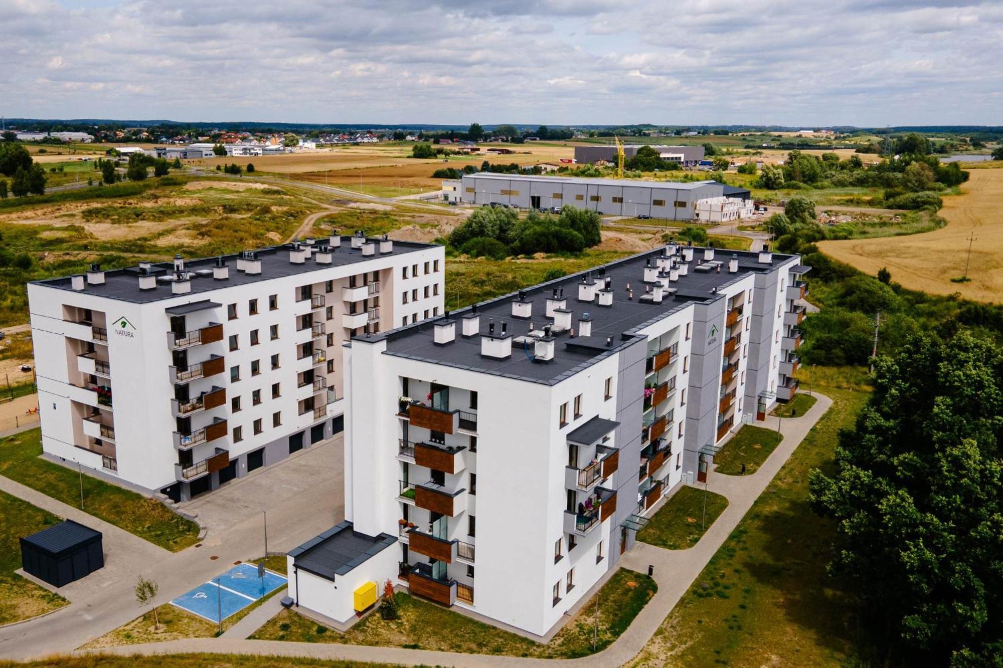 Apartamenty Ilawa - Osiedle Natura Bagian luar foto